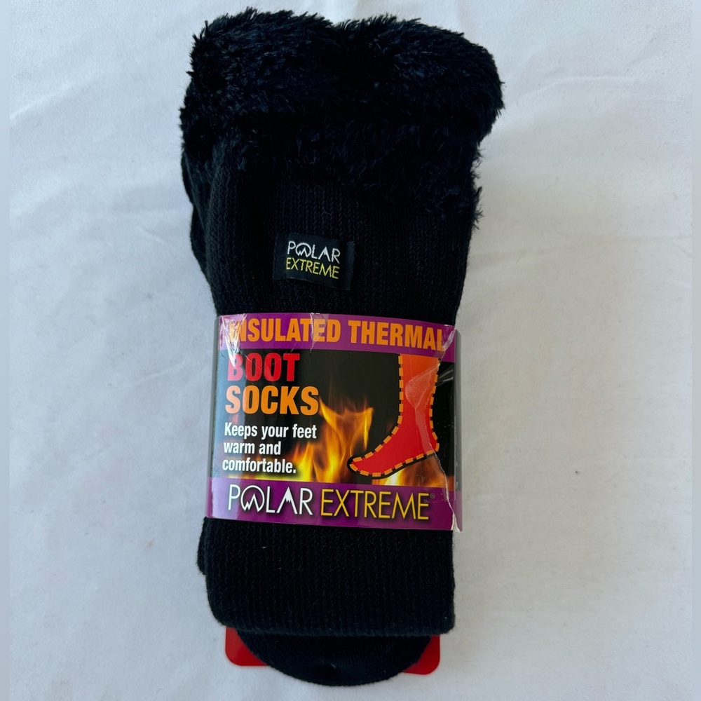 POLAR EXTREME Women Insulated Thermal Boot Socks 5-10